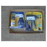 New Stanley stapler with staples & Irwin chaulk line. As shown.