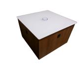 Wireless & Wired Charging Accent Table Wireless & Wired Charging Accent Table