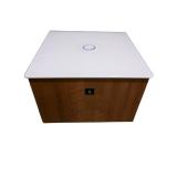 Wireless & Wired Charging Accent Table Wireless & Wired Charging Accent Table