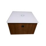 Wireless & Wired Charging Accent Table Wireless & Wired Charging Accent Table