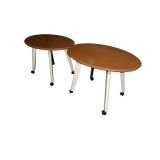 2 Herman Miller Passage Tables on Wheels 2 Herman Miller Passage Tables on Wheels