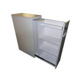 Knoll White Storage Cabinets with Key Knoll White Storage Cabinets with Key