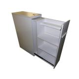 Knoll White Storage Cabinets with Key Knoll White Storage Cabinets with Key