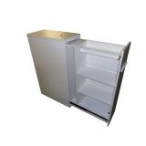 Knoll White Storage Cabinets with Key Knoll White Storage Cabinets with Key