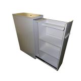 Knoll White Storage Cabinets with Key Knoll White Storage Cabinets with Key