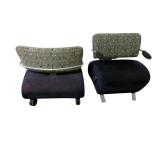 2 Guest Chairs with Removable Tablet Arm 2 Guest Chairs with Removable Tablet Arm