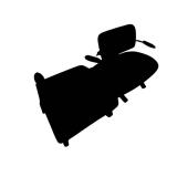 2 Guest Chairs with Removable Tablet Arm 2 Guest Chairs with Removable Tablet Arm