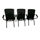 3 Folding Nesting Chairs 3 Folding Nesting Chairs