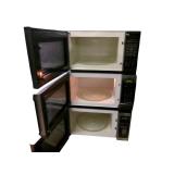 3 Microwaves 3 Microwaves