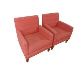2 Red Guest Chairs 2 Red Guest Chairs