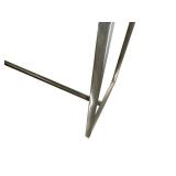 Table with Stainless Steel Legs and Frame Table with Stainless Steel Legs and Frame