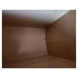 2- hickory pantry cabinets