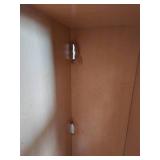 2- hickory pantry cabinets