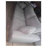Flexsteel Donovan fabric grey sofa