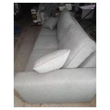 Flexsteel Donovan fabric grey sofa