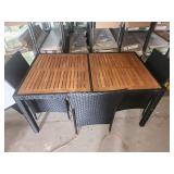 Outdoor patio set