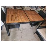 Outdoor patio set
