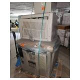 Ac evaporative cooler system