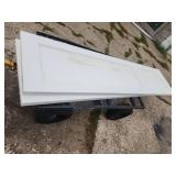 2-23"×94" white doors