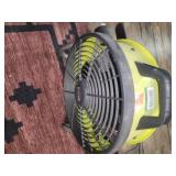 Ryobi Chainsaw and fan