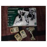 Masterforce drill and batteries