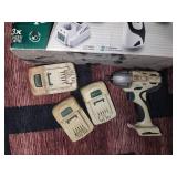 Masterforce drill and batteries