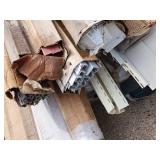 Pallet vinyl siding and accessories
