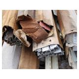 Pallet vinyl siding and accessories