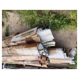Pallet vinyl siding and accessories