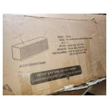 Tv console alder brown