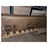 Tv console alder brown