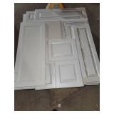 100+ cabinet doors mostly white