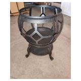 Bronze fireplace