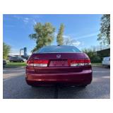 2004 HONDA ACCORD EX W/LEATHER (NO RESERVE)