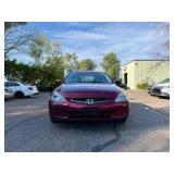 2004 HONDA ACCORD EX W/LEATHER (NO RESERVE)