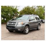 2007 HONDA PILOT EX-L *All Wheel Drive | No Accidents* (NO RESERVE)
