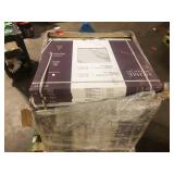 24 Boxes of Home Decorators Collection Crystal Bianco 32 in. x 32 in. Polished Porcelain Marble Look Floor and Wall Tile (21.33 sq. ft. /Case)  Customer Returns See Pictures