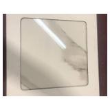 24 Boxes of Home Decorators Collection Crystal Bianco 32 in. x 32 in. Polished Porcelain Marble Look Floor and Wall Tile (21.33 sq. ft. /Case)  Customer Returns See Pictures