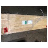 Hampton Bay 8 ft. L x 25 in. D Finished Engineered Birch Butcher Block Countertop with Standard Edge Damaged Customer Returns See Pictures