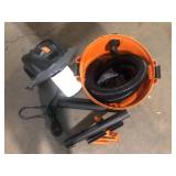 RIDGID 12 Gal. 5.0 Peak HP NXT Shop Vacuum Wet Dry Vac with General Debris Filter, Locking Hose and Attachments HD1200 Customer Returns See Pictures