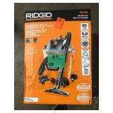 RIDGID 12 Gal. 5.0 Peak HP NXT Shop Vacuum Wet Dry Vac with General Debris Filter, Locking Hose and Attachments HD1200 Customer Returns See Pictures