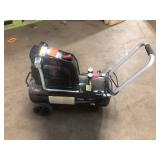 Husky 8 Gal. 150 PSI Portable Electric Oil-Free Horizontal Hotdog Air Compressor with Rubber Wheels and 1-Quick Coupler  Customer Returns See Pictures