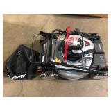 Murray 22 in. 140 cc Briggs & Stratton Walk Behind Gas Self-Propelled Lawn Mower with Front Wheel Drive and Bagger No Checked   Customer Returns See Pictures