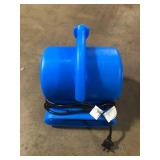 B-Air 1/4 HP Air Mover Blower Fan for Water Damage Restoration Carpet Dryer Floor Home and Plumbing Use in Blue  Customer Returns See Pictures