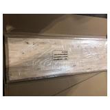 HARDWOOD REFLECTIONS 6 ft. L x 25 in. D Unfinished Hevea Solid Wood Butcher Block Countertop with Square Edge Customer Returns See Pictures