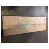 HARDWOOD REFLECTIONS 6 ft. L x 25 in. D Unfinished Hevea Solid Wood Butcher Block Countertop with Square Edge Customer Returns See Pictures