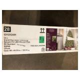 Home Decorators Collection 7.5 ft. Grand Duchess Twinkling Balsam Fir LED Pre-Lit Artificial Christmas Tree T27    Customer Returns See Pictures