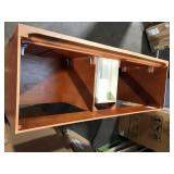 Home Decorators Collection Naples 60 in. W x 21.63 in. D x 34 in. H Bath Vanity Cabinet without Top in Warm Cinnamon  Customer Returns See Pictures