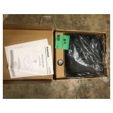 StyleWell 26 lbs. Concrete and Resin Patio Umbrella Base in Black customer return see pictures