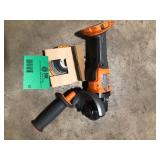 RIDGID 18V Brushless Cordless 4-1/2 in. Paddle Switch Angle Grinder (Tool Only) customer return see pictures